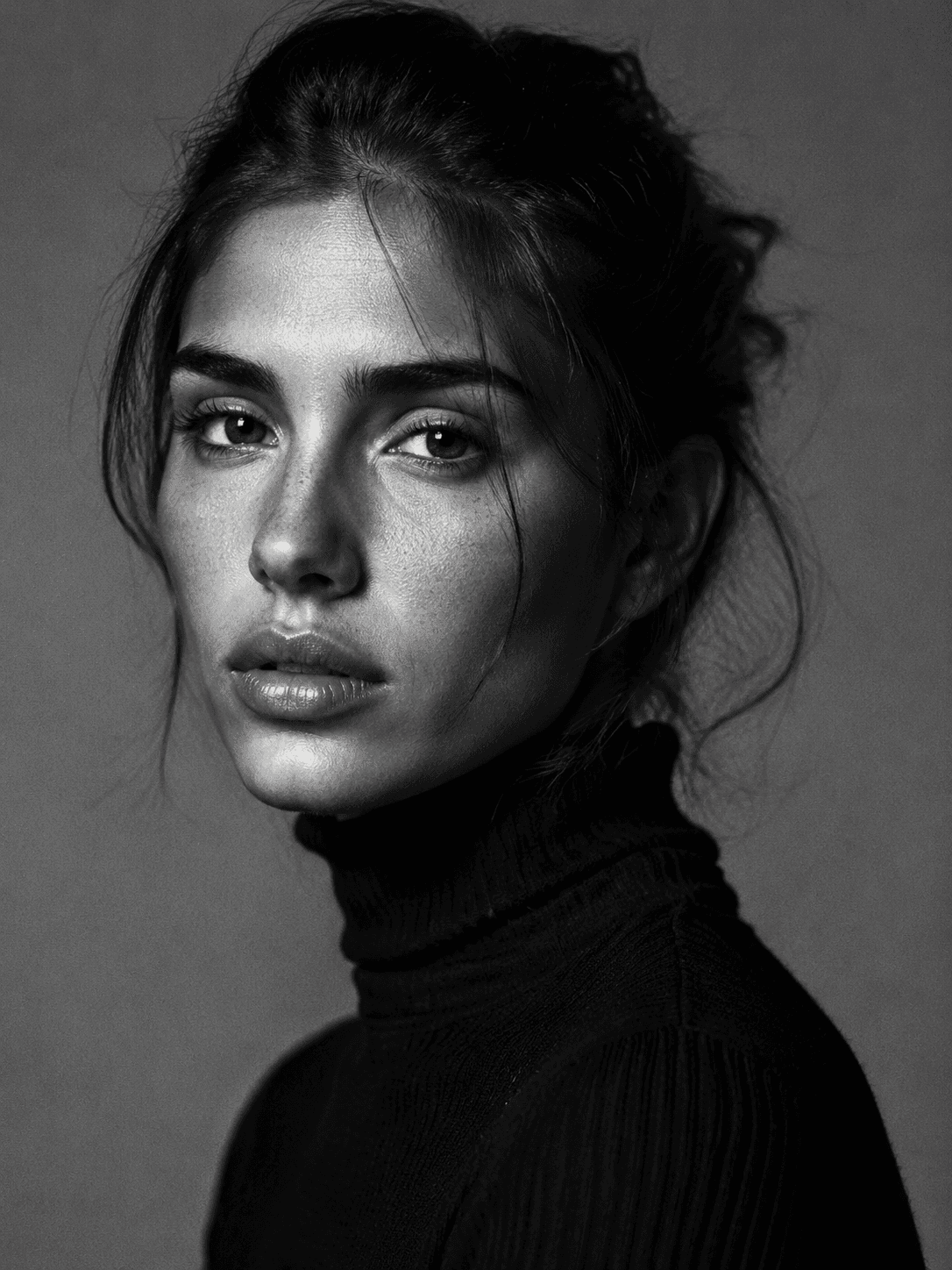 B&W Studio Portrait