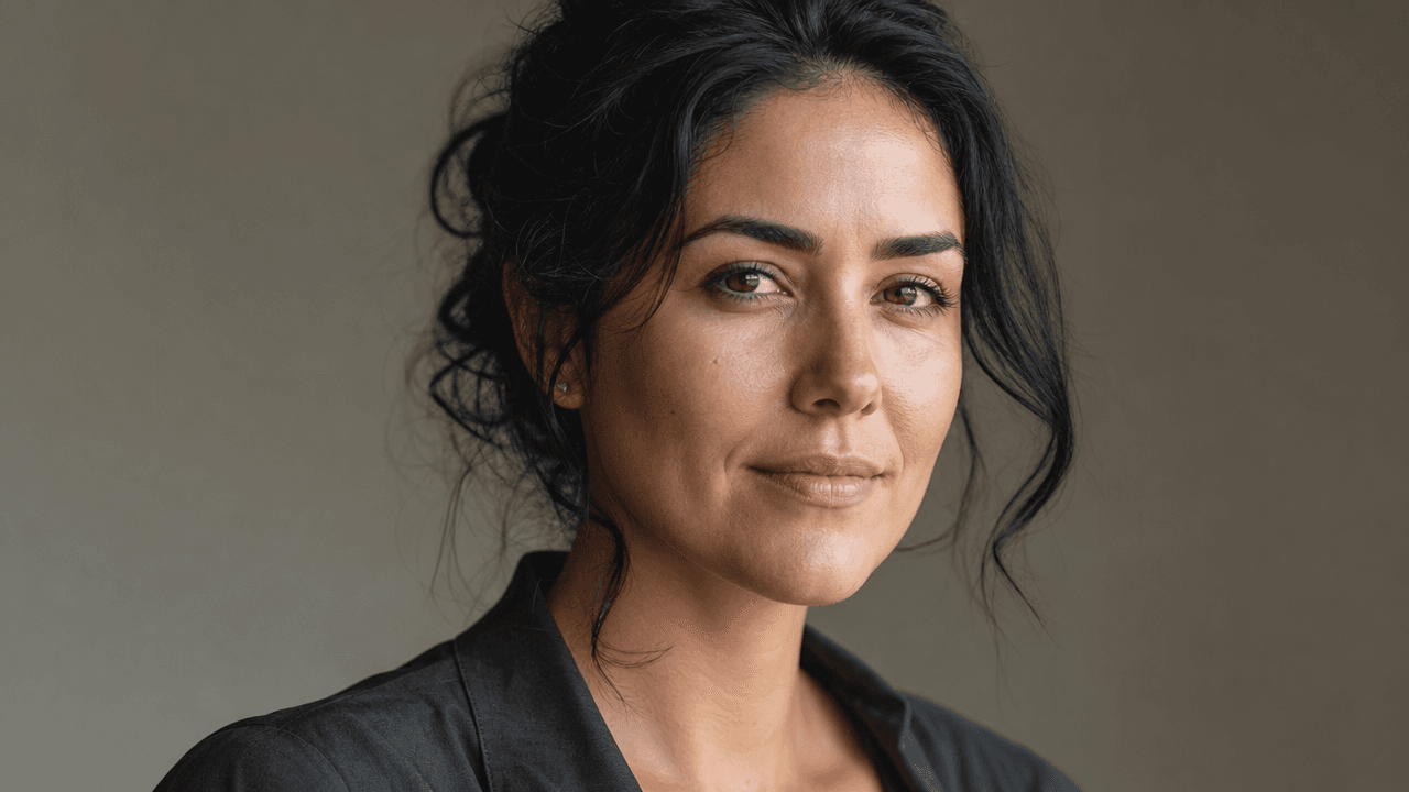 Photorealistic AI portrait showing FLUX.2 image quality in 2026