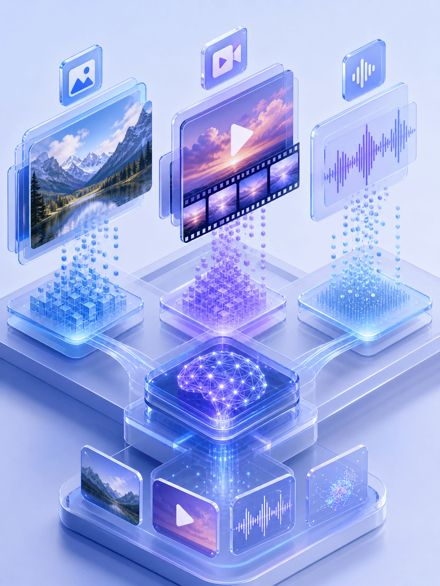 Google Gemini 3.1 Pro multimodal AI processing image and video