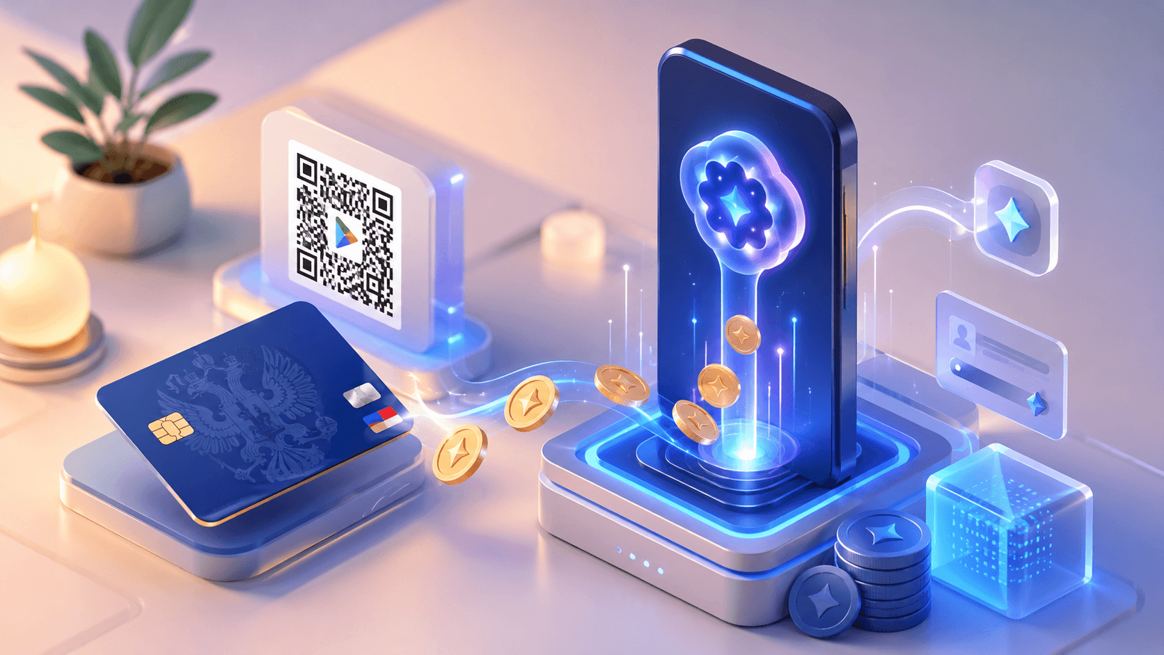 Paying for AI with Russian cards and SBP without a VPN