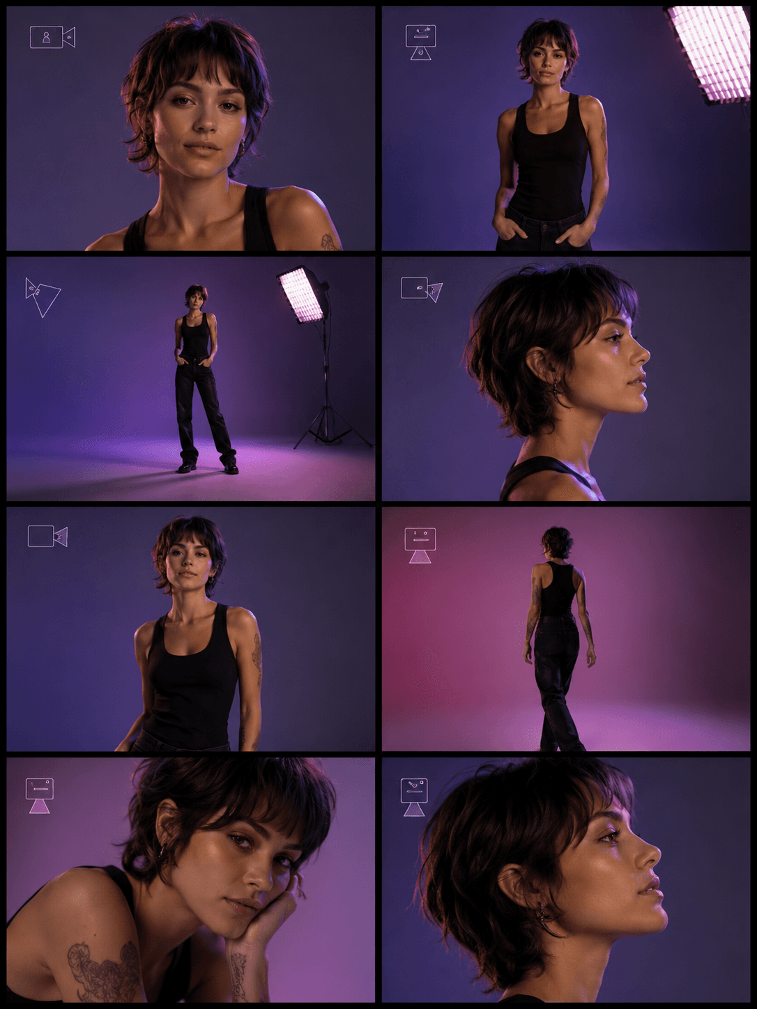 Seedance 2.0 multi-shot AI video storyboard with consistent character across shots