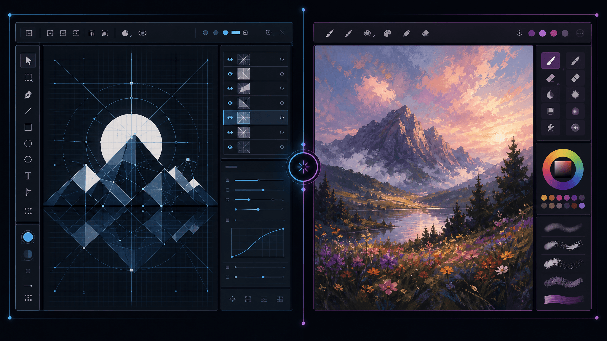 Leonardo AI vs Midjourney side-by-side comparison infographic 2026