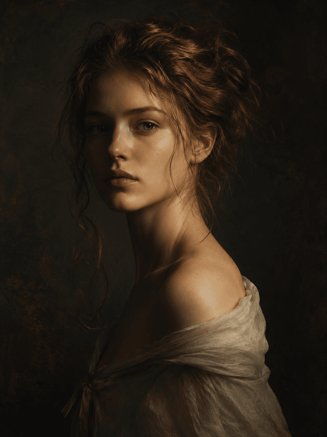 Midjourney V8.1 painterly cinematic AI image generation example