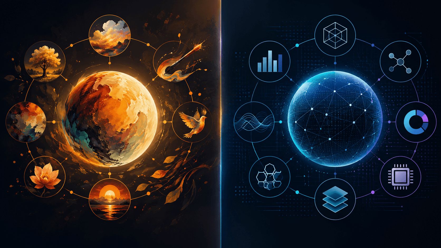 Midjourney vs Flux side-by-side comparison infographic 2026